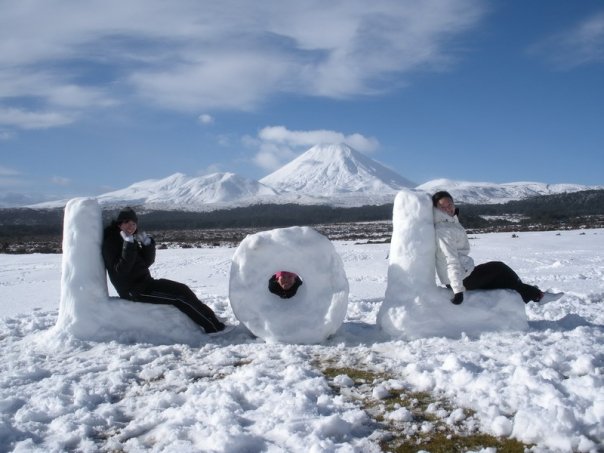 Fun in the snow - winning photo