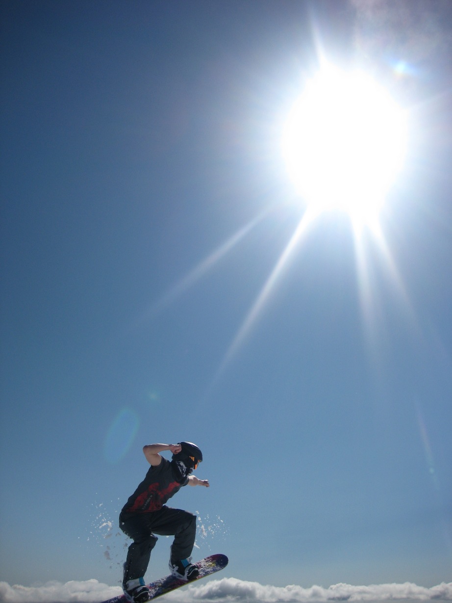 Snowboarder - winning photo