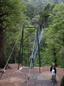 Waiohine Gorge Swing Bridge